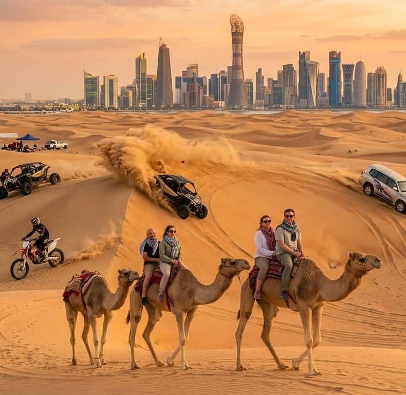 Doha Qatar: Airport Layover or Transfer Desert Safari.